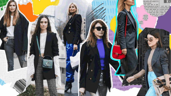 Το μαύρο σακάκι στο street style