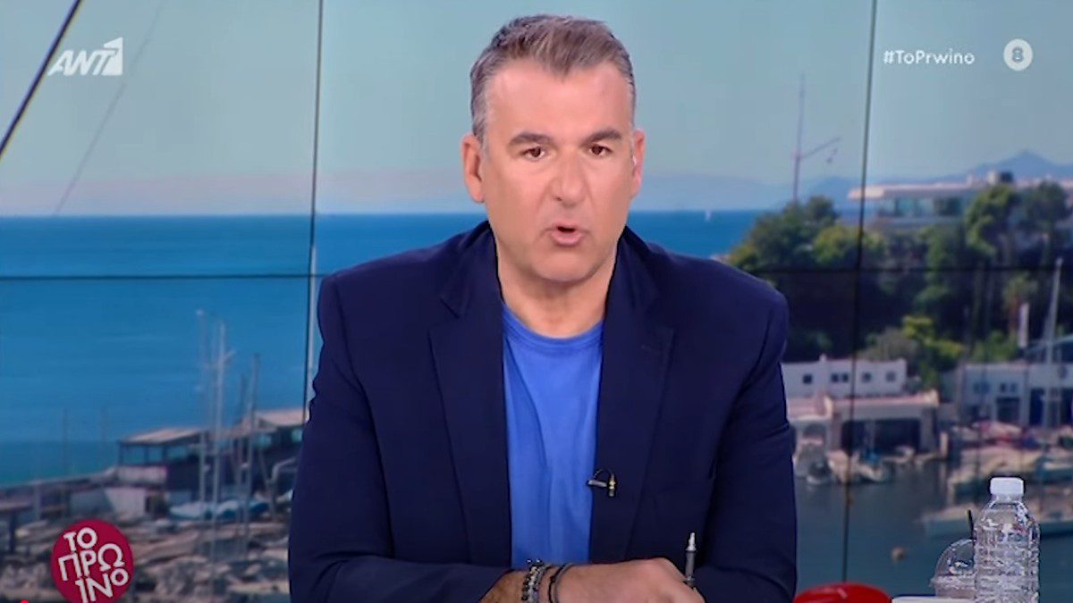 Ο Γιώργος Λιάγκας στο Πρωινό του ΑΝΤ1