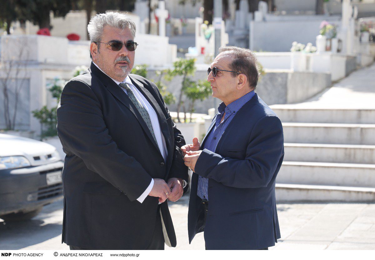 Ο Σπύρος Μπιμπίλας με τον γιό της Ράνιας Ιωαννίδου ,Παναγιώτη