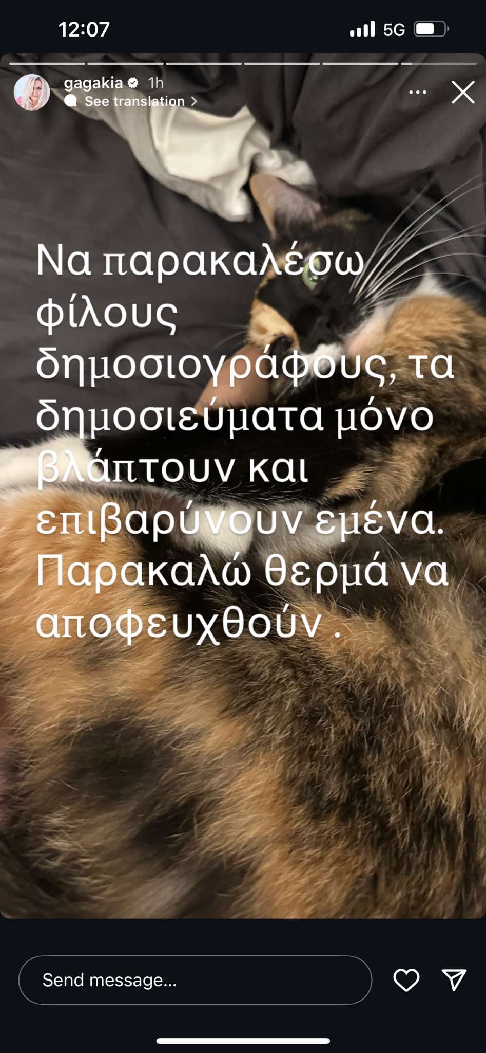 Γκαγκάκη ανάρτηση