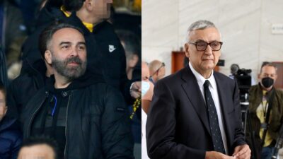 Ο Γρηγόρης Γκουντάρας και ο Δημήτρης Σούρας