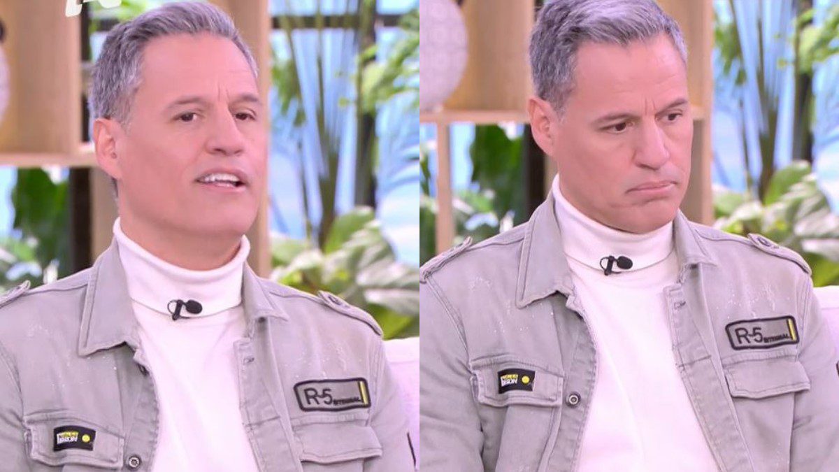 Ο Γρηγόρης Πετράκος στο πλατό της εκπομπής Super Κατερίνα