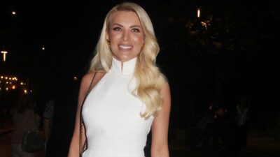 Η Καινούργιου σε βραδινή έξοδό της