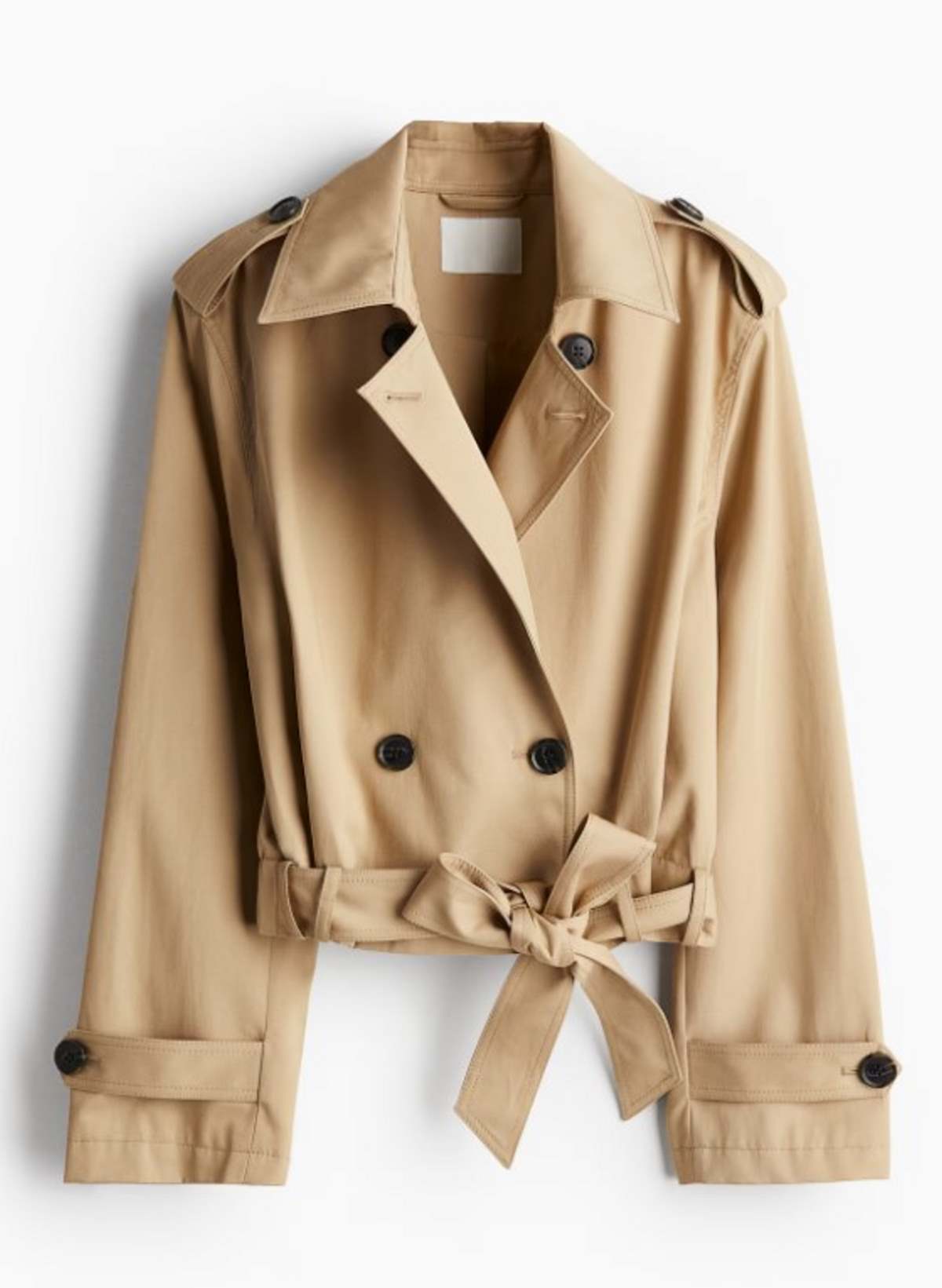 καμπαρντίνα κοντή μπεζ