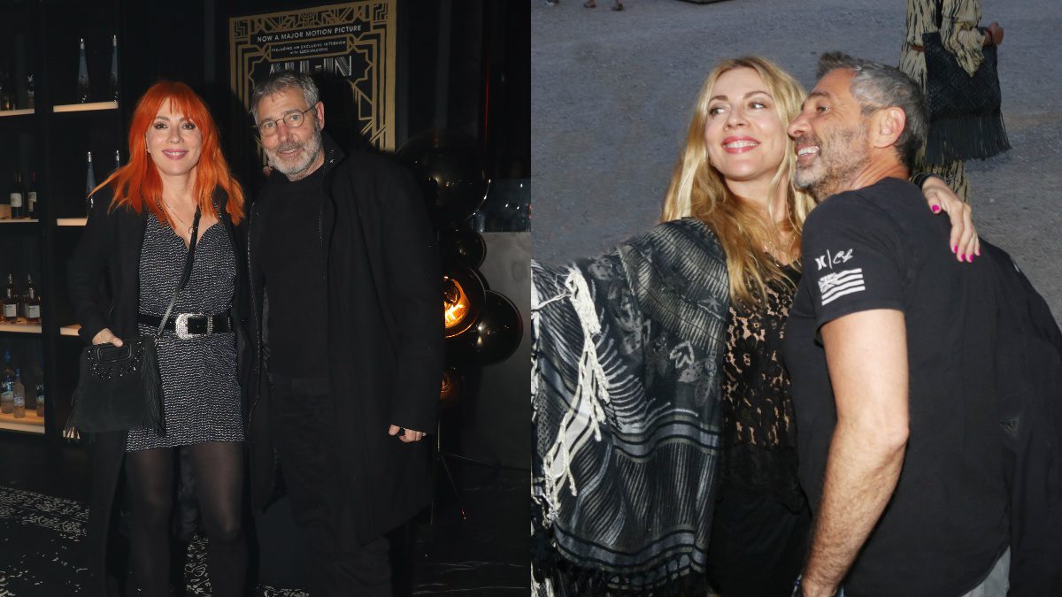 Η Σμαράγδα Καρύδη και ο Θοδωρής Αθερίδης