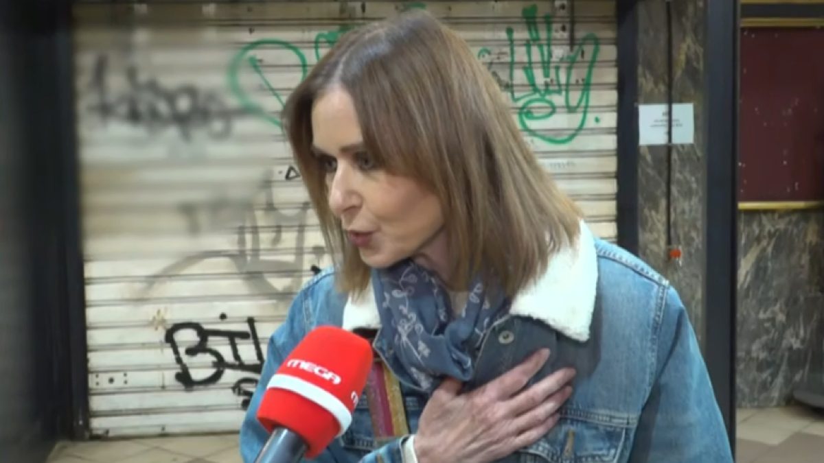 Η Κάτια Δανδουλάκη στην κάμερα του Buongiorno