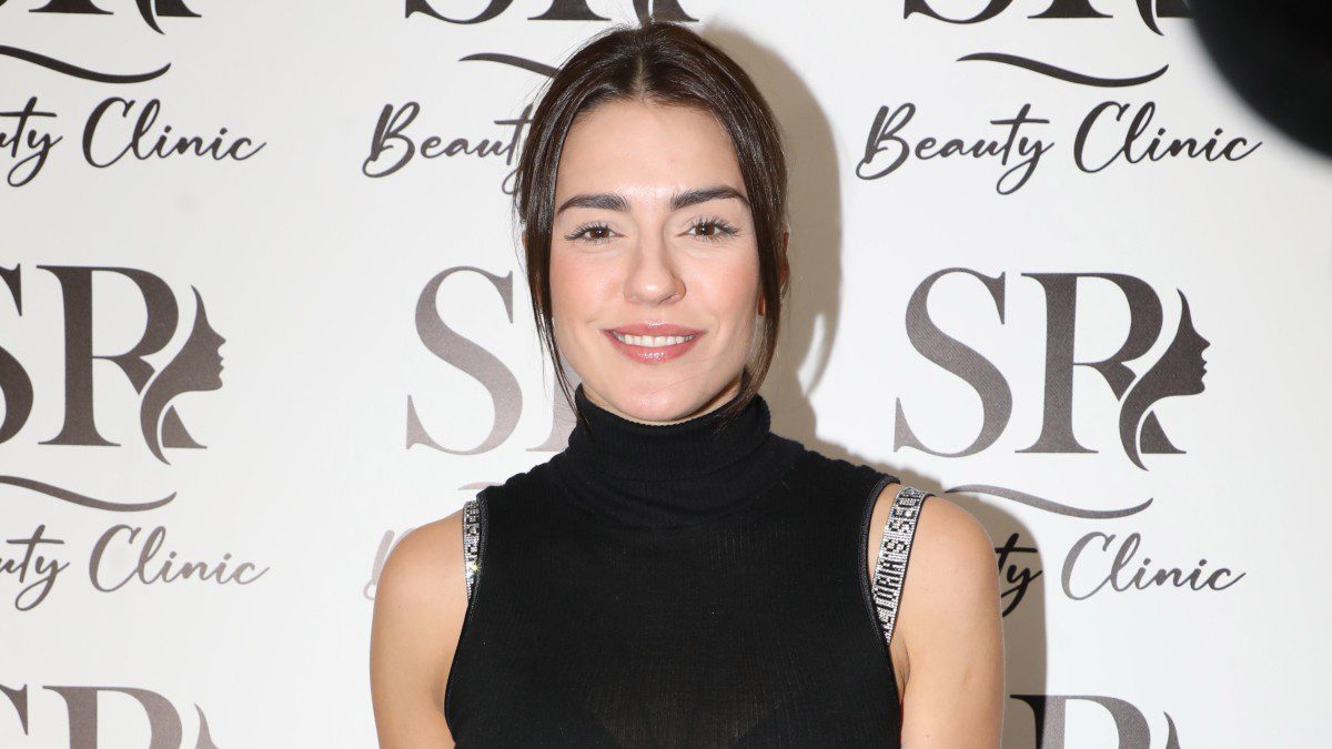 Η Κάτια Ταραμπάνκο σε κοινωνική εκδήλωση.