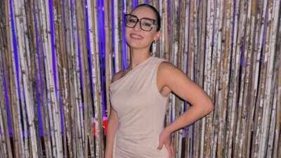 H Klavdia σε έξοδό της το βράδυ