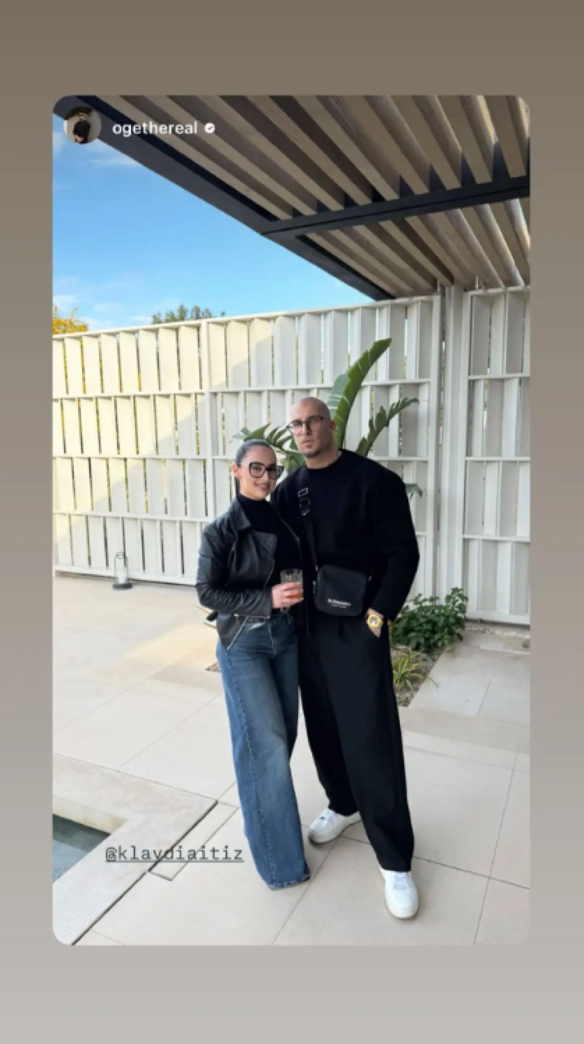 Η ανάρτηση του Oge με την Klavdia