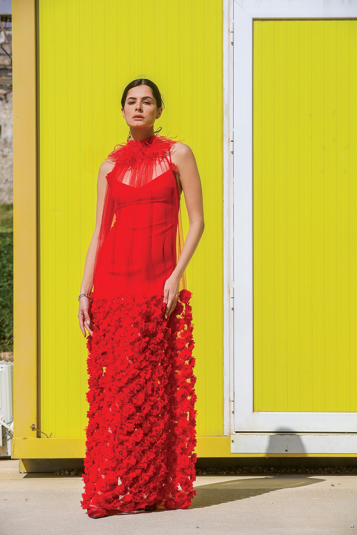 κόκκινο φόρεμα evgeniabride