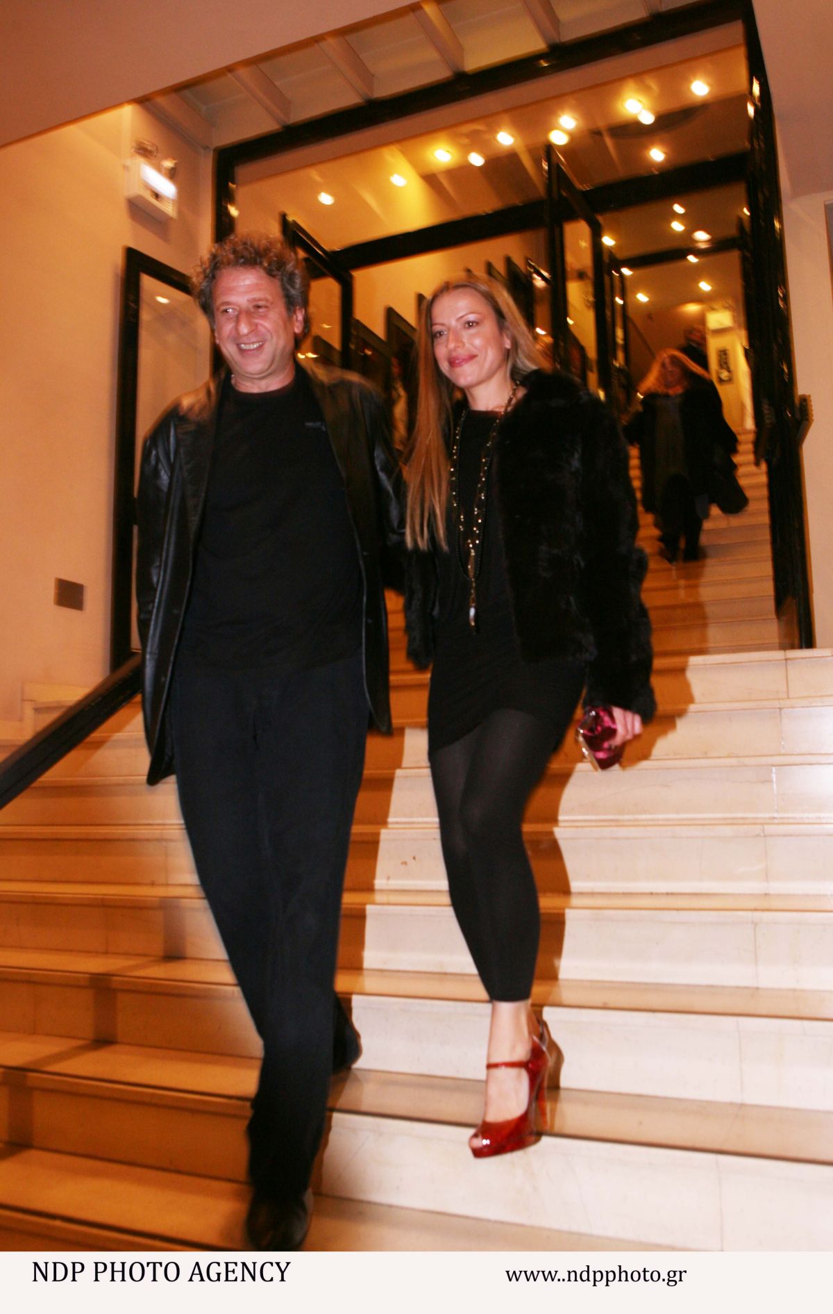 Κώστας Κόκλας με τη σύζυγό του,Κατερίνα Κώστας  το 2011