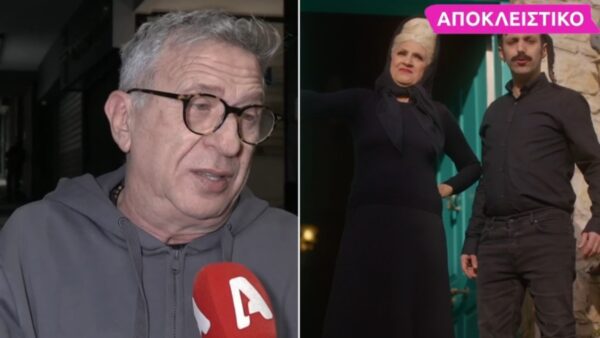 Ο Κώστας Κόκλας στην κάμερα του αλφα