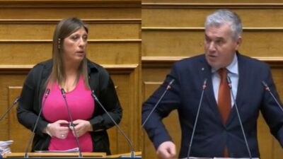 Η Ζωή Κωνσταντοπούλου και ο Δημήτρης Κυριαζίδης