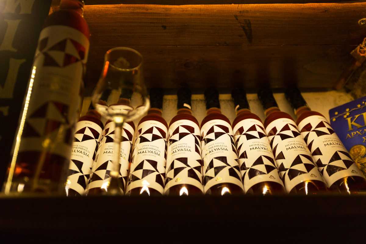 Τo κρασί Malvasia από τη Μονεμβασιά