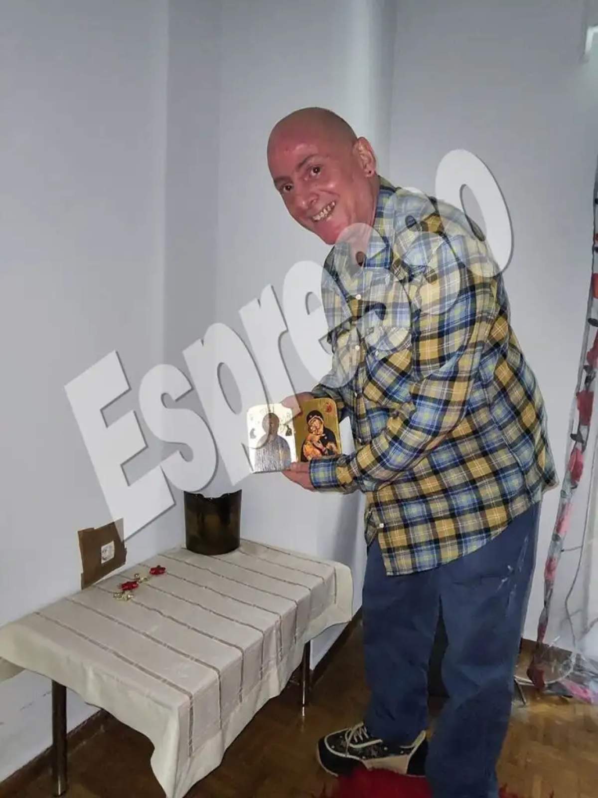 Ο Γιώργος Λαμπάτος στο νέο του σπίτι