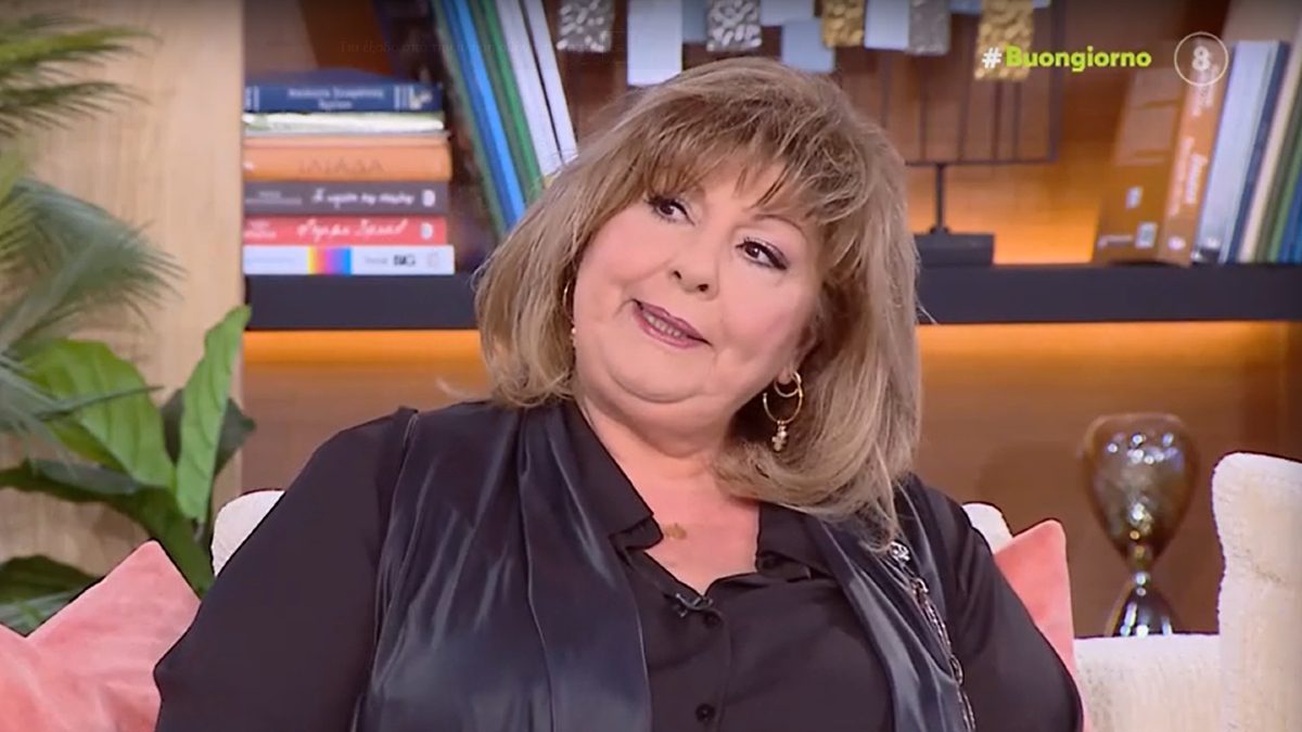 Η Λένα Μαντά στο πλατό του Buongiorno