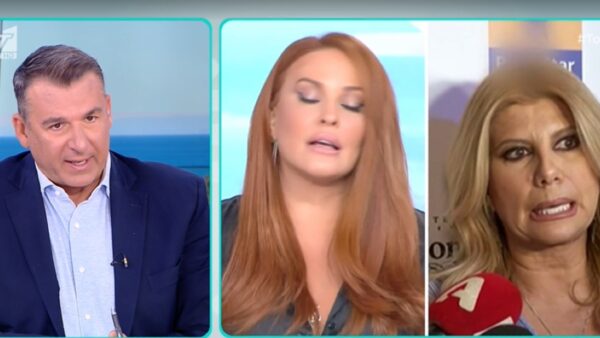 Ο Γιώργος Λιάγκας, η Σίσσυ Χρηστίδου και η Ζήνα Κουτσελίνη