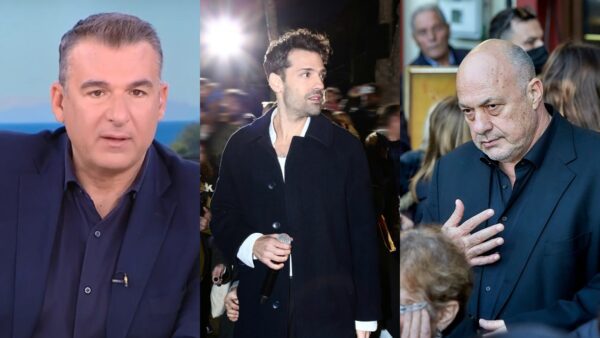 Ο Γιώργος Λιάγκας, ο Κωνσταντίνος Αργυρός και ο Αχιλλέας Μπέος