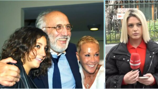 Ο Αλέξανδρος Λυκουρέζος με την Αίθρα και την Ζωή Λάσκαρη