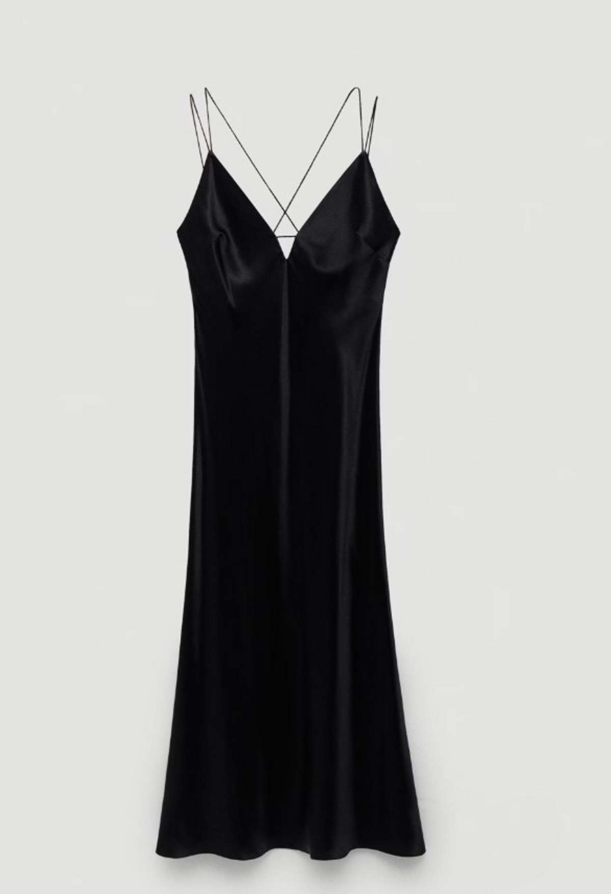 φόρεμα μαύρο mango