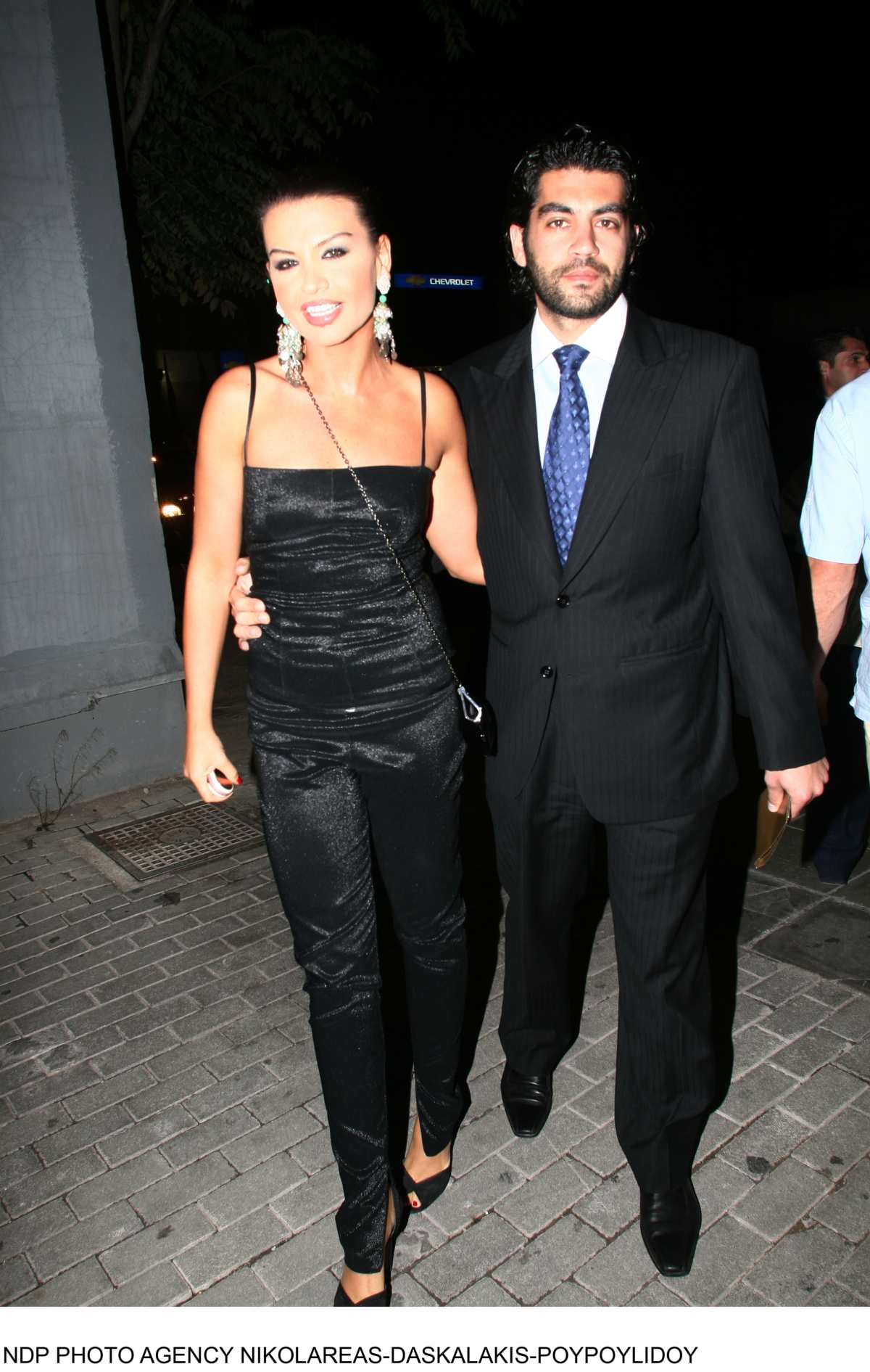 Η Νίνα Λοτσάρη με τον πρώην σύζυγό της το 2007