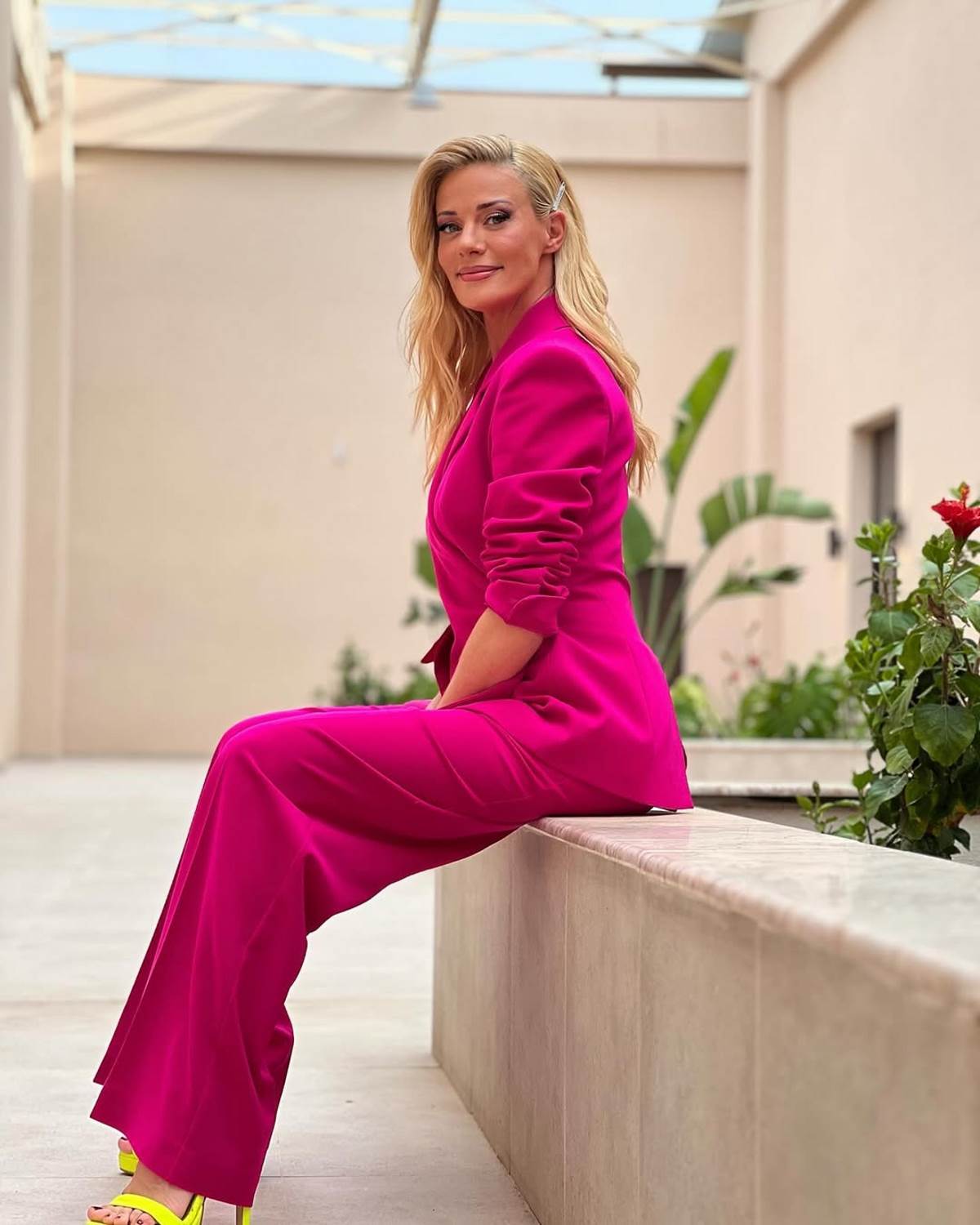 Η Ζέτα Μακρυπούλια σε έξοδό της