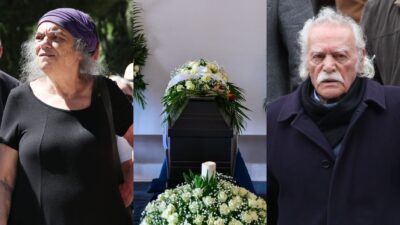 Η κηδεία της γυναίκας του Μανώλη Γλέζου, Τζώρτζια Αργυροπούλου