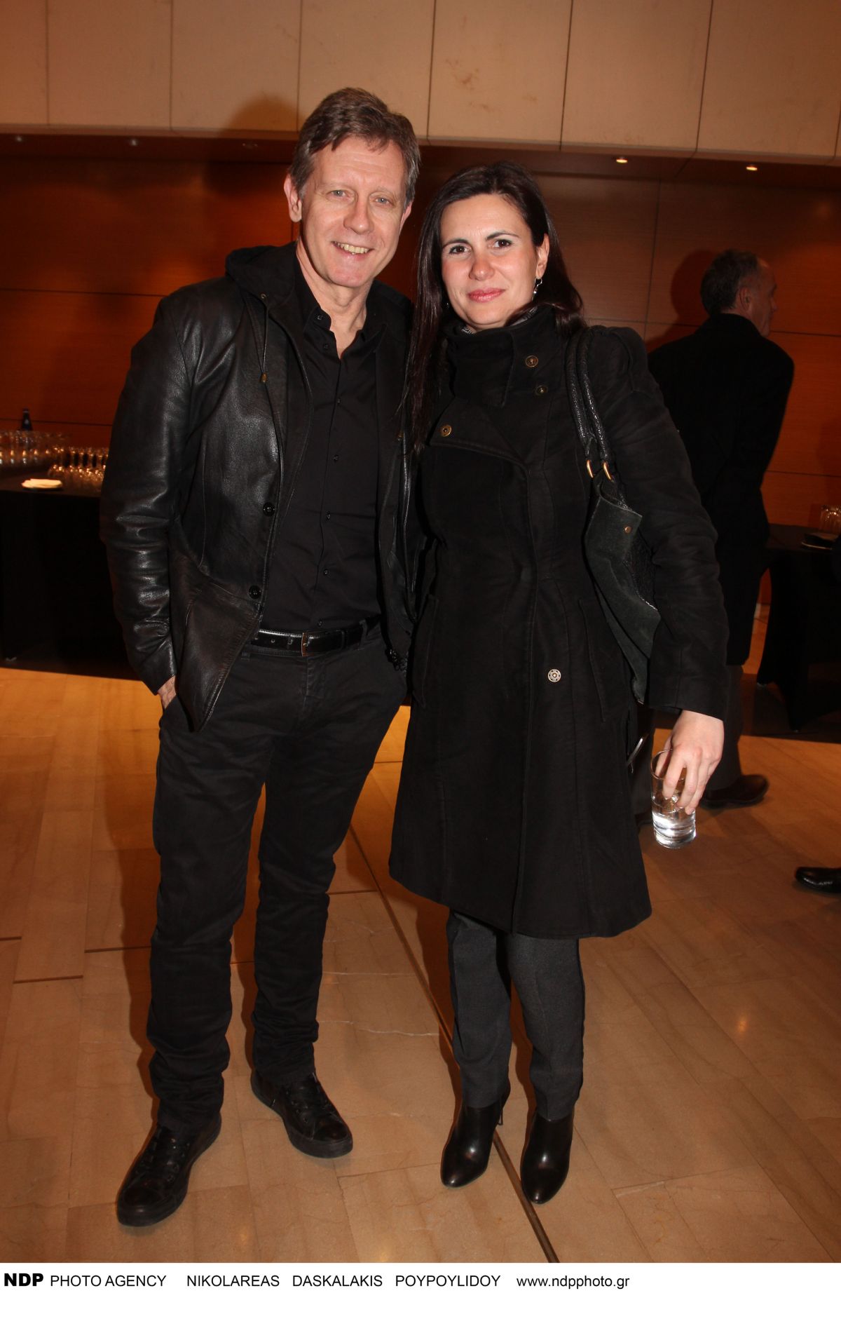 Ο Σαββιδάκης με την σύζυγο του