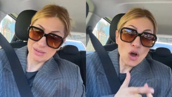 Η Μαρία Ηλιάκη μιλάει στο αυτοκίνητό της