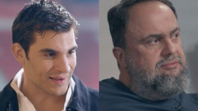 Ο Μιλτιάδης Μαρινάκης και ο Βαγγέλης Μαρινάκης