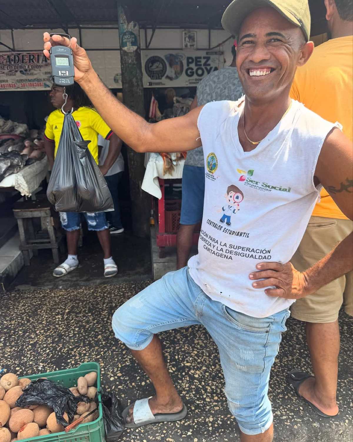 Ένας Κολομβιαμός στην αγορά