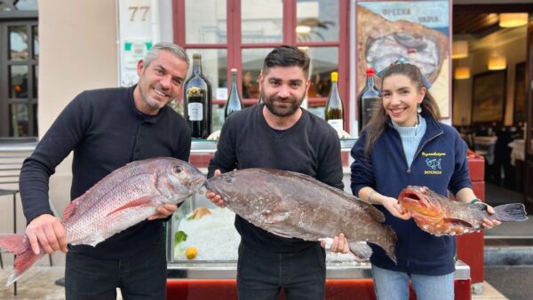 Ολόφρεσκα ψάρια στο Μπούνο-Ψαροσαβούρα στο Ναύπλιο