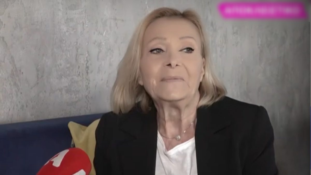 Η Νέλλη Γκίνη στην κάμερα του alpha tv