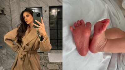 Η Αλεξάνδρα Νίκα και οι πατούσες του παιδιού της