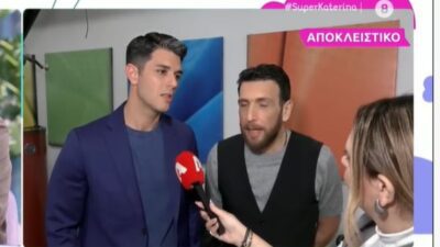 Ο Δημήτρης Πανόπουλος και ο Θανάσης Πάτρας