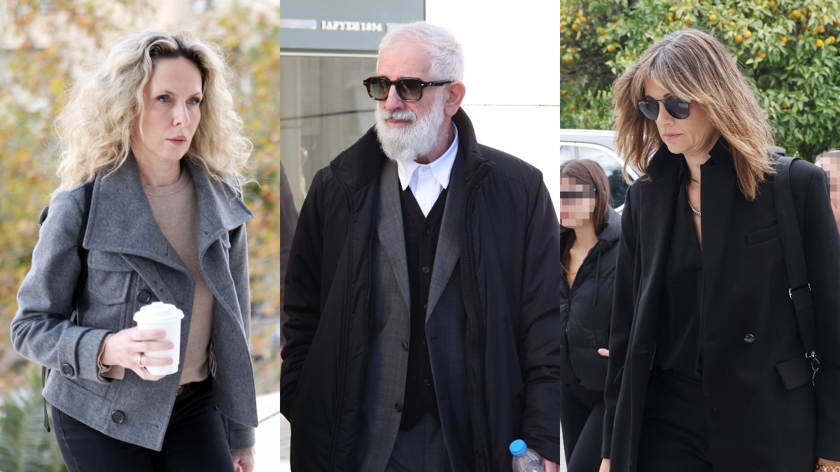 Ο Πέτρος Φιλιππίδης, η Άννα Μαρία Παπαχαραλάμπους και η Εβελίνα Παπούλια