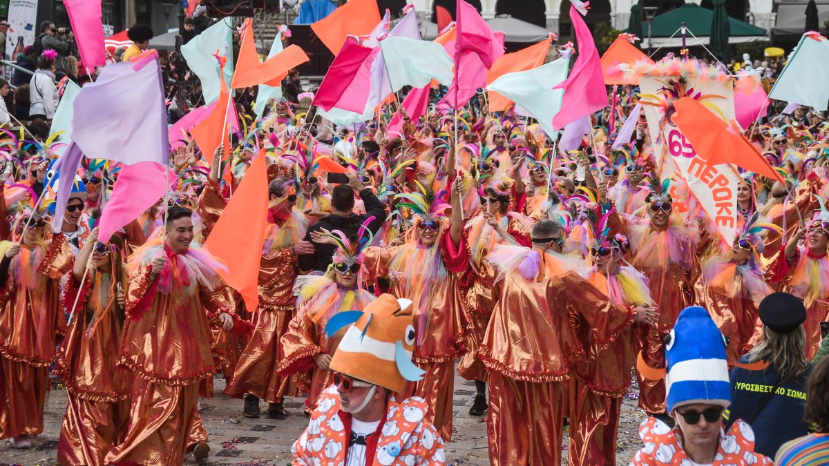 Μασκαράδες στο καρναβάλι της Πάτρας