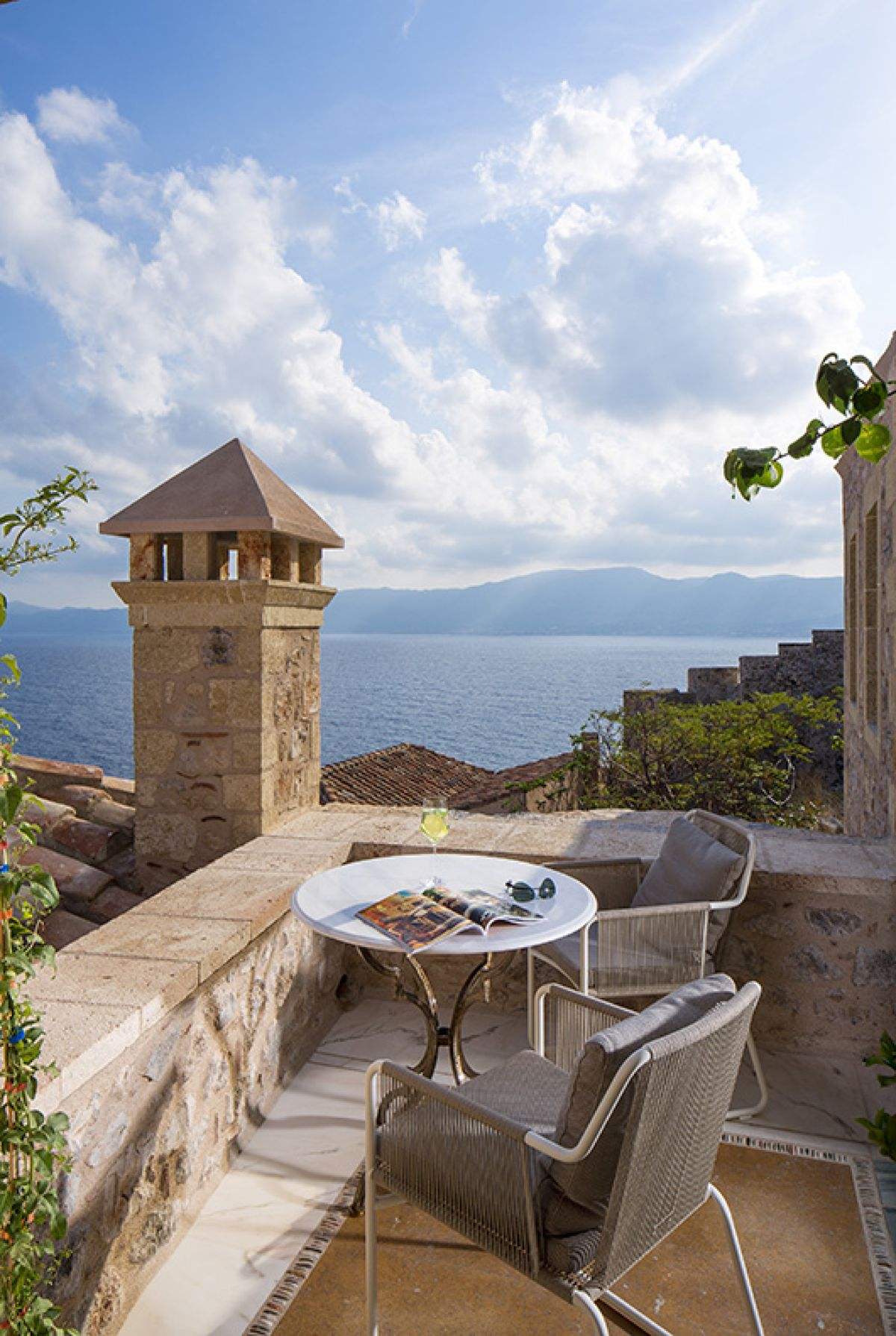 Πρωινό με θέα στη Μονεμβασιά