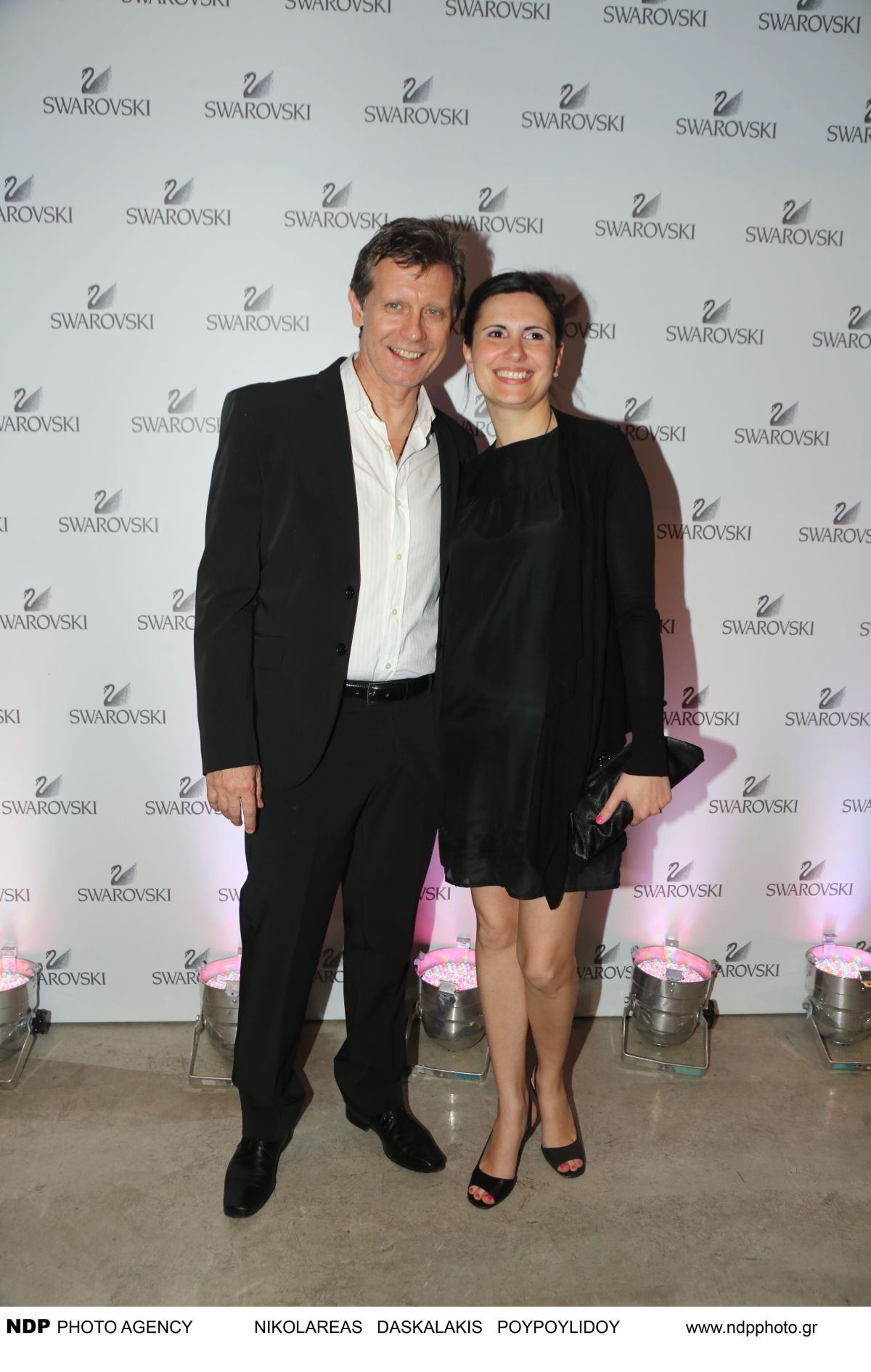 Ο Σαββιδάκης με την σύζυγο του