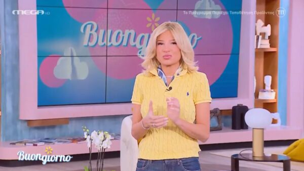 Η Φαίη Σκορδά μιλάει στο buongiorno