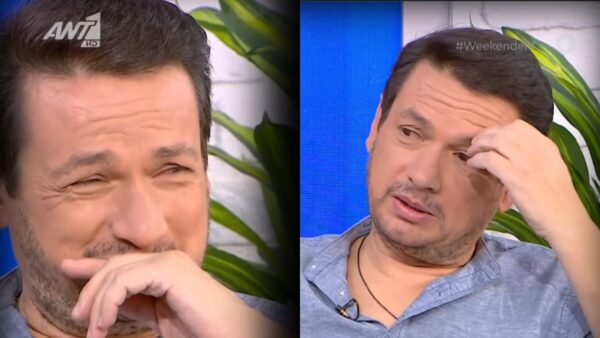 Ο Σταύρος Νικολαΐδης με δάκρυα στα μάτια στους Weekenders