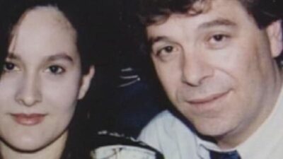 Η Τάνια Χαριτοπούλου με τον δολοφόνο σύζυγό της