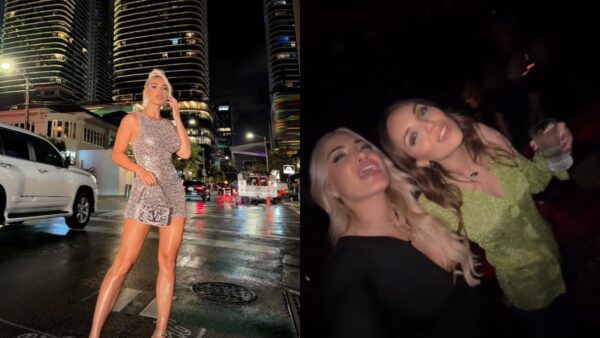 Η Ιωάννα Τούνη μόνη της στον δρόμο και με την φίλη της στα μπουζούκια