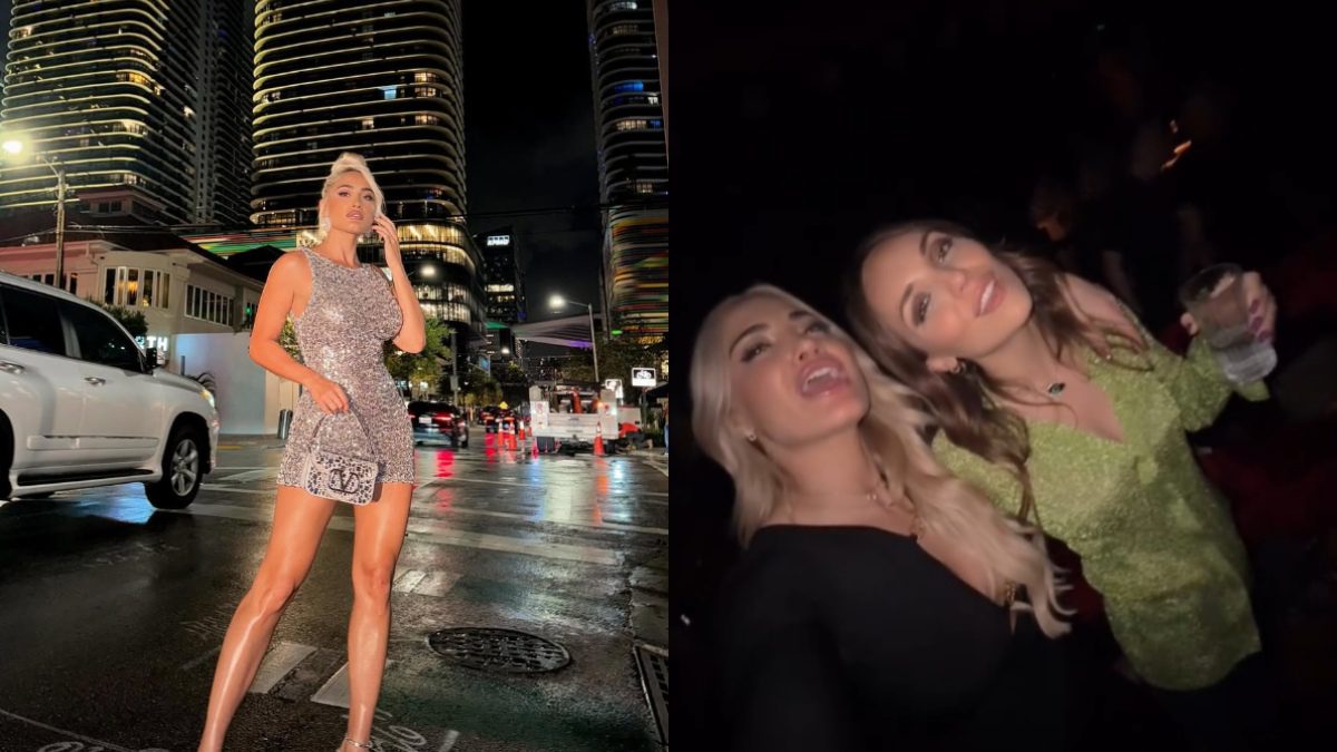 Η Ιωάννα Τούνη μόνη της στον δρόμο και με την φίλη της στα μπουζούκια