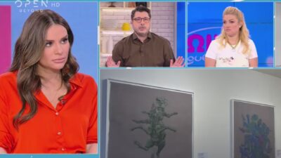 Η Ελένη Τσολάκη και ο Λάμπρος Κωνσταντάρας μιλάνε σε έντονους τόλνους στο πρωινό σουσου