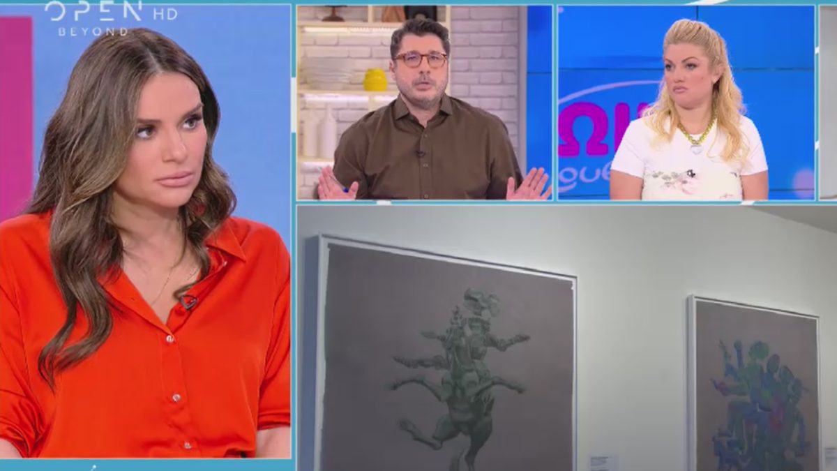 Η Ελένη Τσολάκη και ο Λάμπρος Κωνσταντάρας μιλάνε σε έντονους τόλνους στο πρωινό σουσου