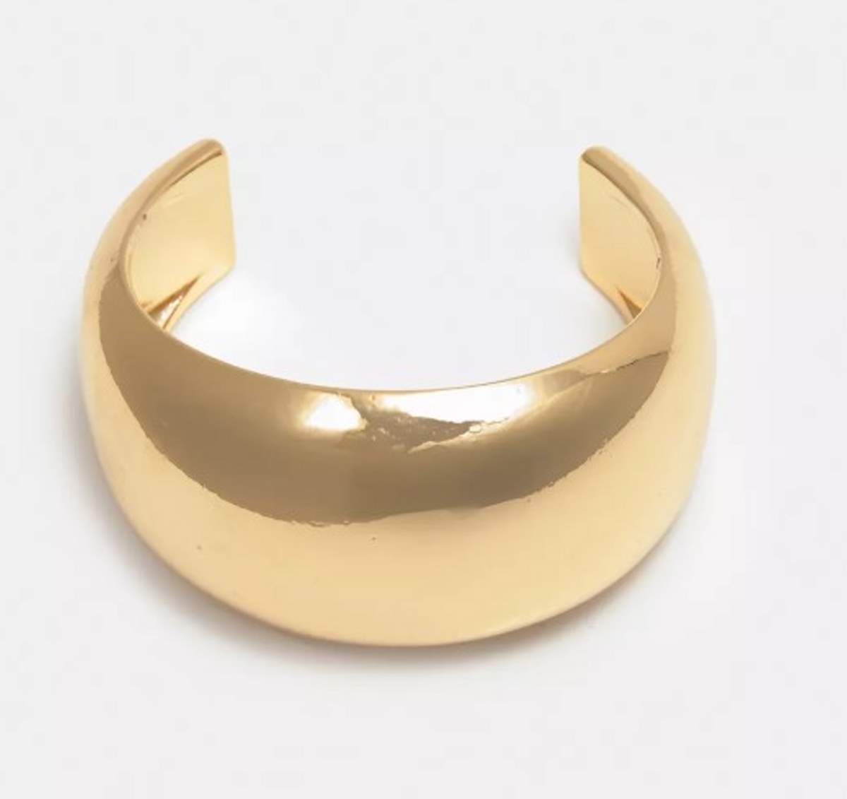 φαρδύ χρυσαφί βραχιόλι