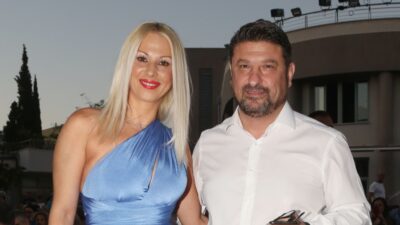 Ο Νίκος Χαρδαλιάς και η Γιώτα Παναγιωτοπούλου σε έξοδό τους