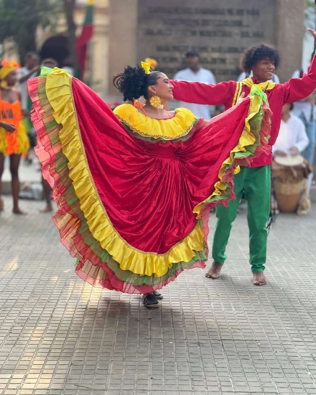 Χορευτές στην Κολομβία