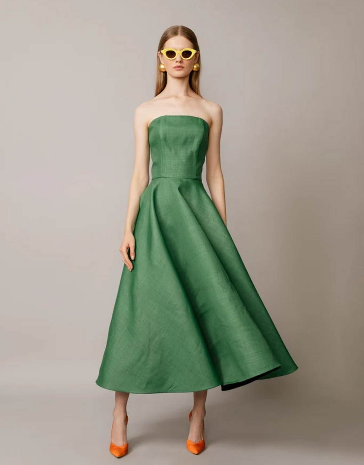 πράσινο φόρεμα Βασίλης Ζούλιας